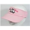 Image 1 : BRAND NEW PINK WOMENS VISOR “GIRLS NEED BALLS TO