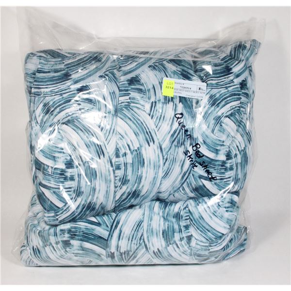 QUEEN SIZE BED SHEET SKIRT LIKE NEW