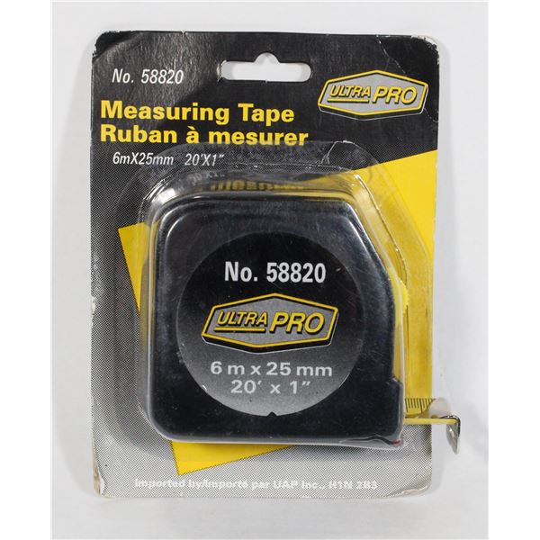 ULTRA PRO MEASURING TAPE 6M X 25MM