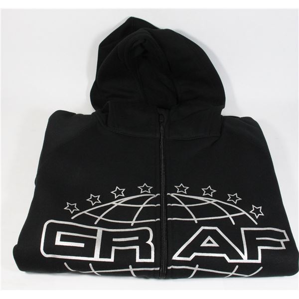 NEW GRAF ZIP UP HOODIE SIZE SMALL