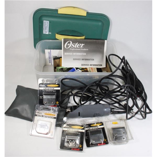 BOX OF PET CLIPPERS WITH REPLACEMENT BLADES