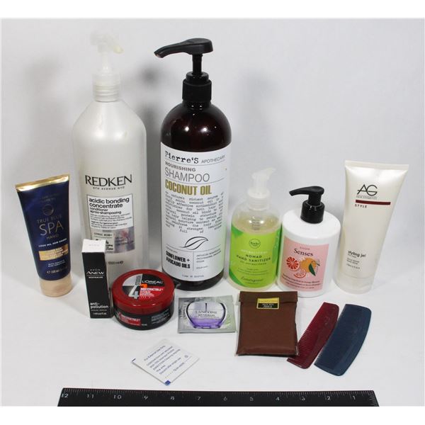 BUNDLE OF SELF CARE PRODUCTS (MOST OPEN, SOLD AS IS)