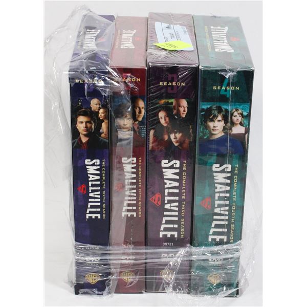 SMALLVILLE SEASONS 3-6