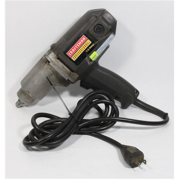 CRAFTSMAN PROFESSIONAL 7.5 AMP IMPACT DRILL