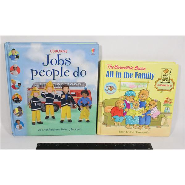 BUNDLE OF 2 KIDS BOOKS BERENSTAIN BEARS