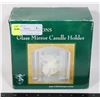 Image 1 : TRADITIONS GLASS MIRROR CANDLE HOLDER