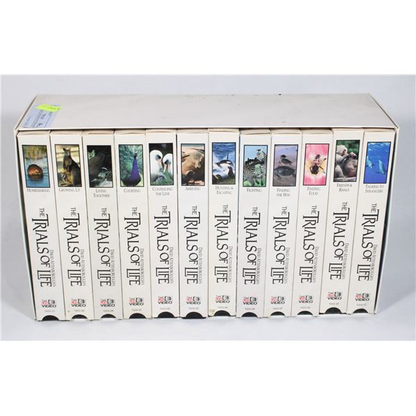 THE TRIALS OF LIFE FULL BOX SET VHS
