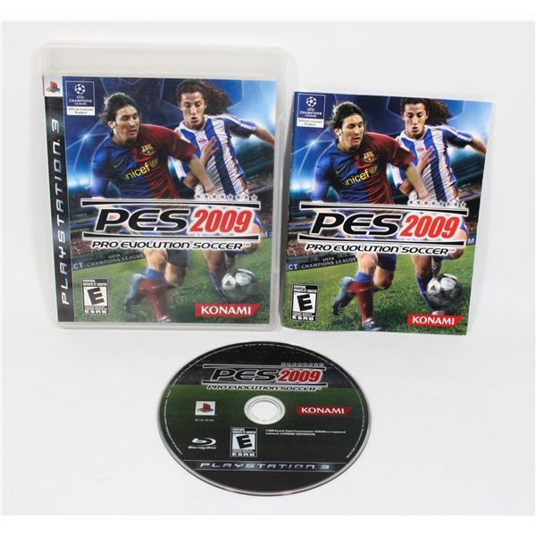 PS3 2009 PRO EVOLUTION SOCCER