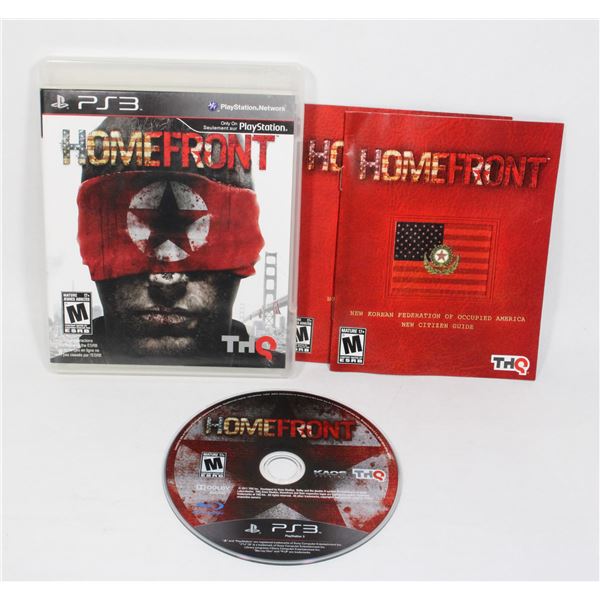 PS3 HOMEFRONT