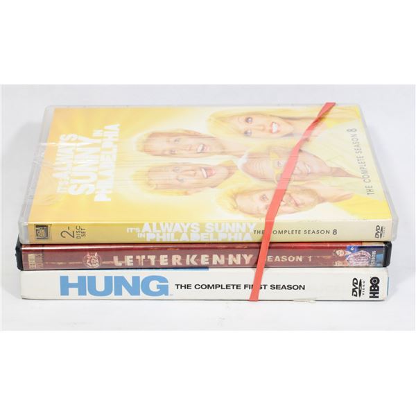 BUNDLE OF DVDS FT. ALWAYS SUNNY IN PHILADELPHIA S8