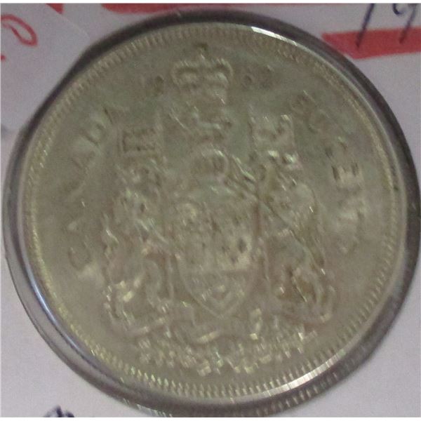 1960 CANADA SILVER HALF DOLLAR
