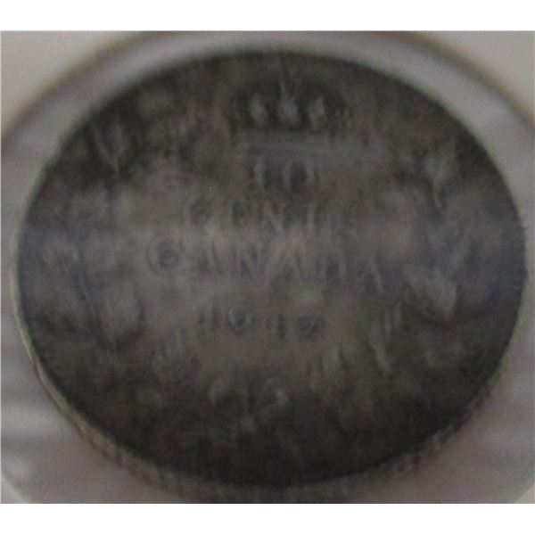 1917 EF CANADA KING GEORGE V SILVER DIME