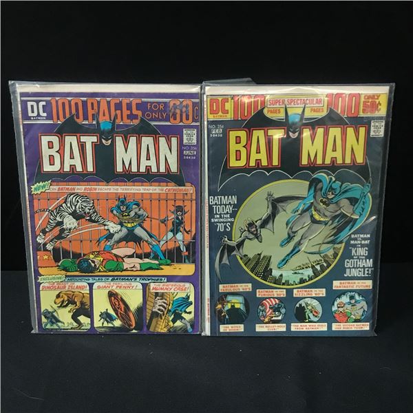LOT OF 2 BATMAN COMICS #254 AND 256 - DC COMICS