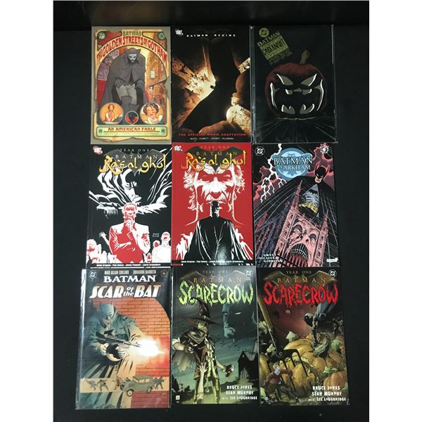 LOT OF 9 BATMAN BASED COMICS - DC COMICS