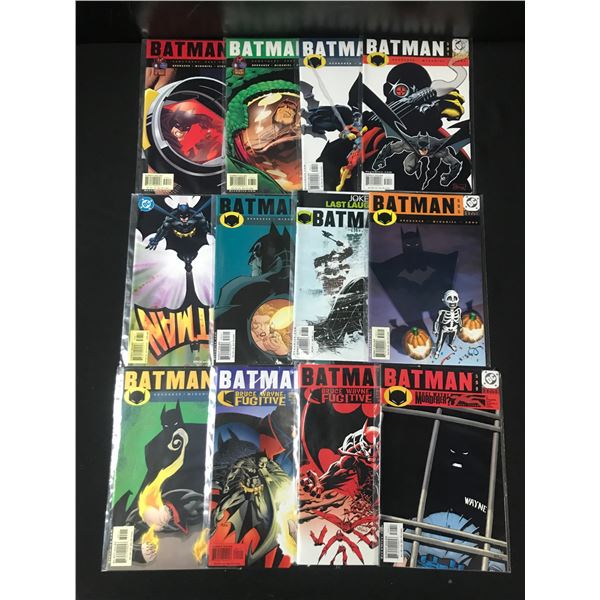 LOT OF 15 BATMAN BASED COMICS - DC COMICS