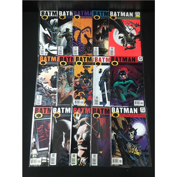 LOT OF 15 BATMAN BASED COMICS - DC COMICS