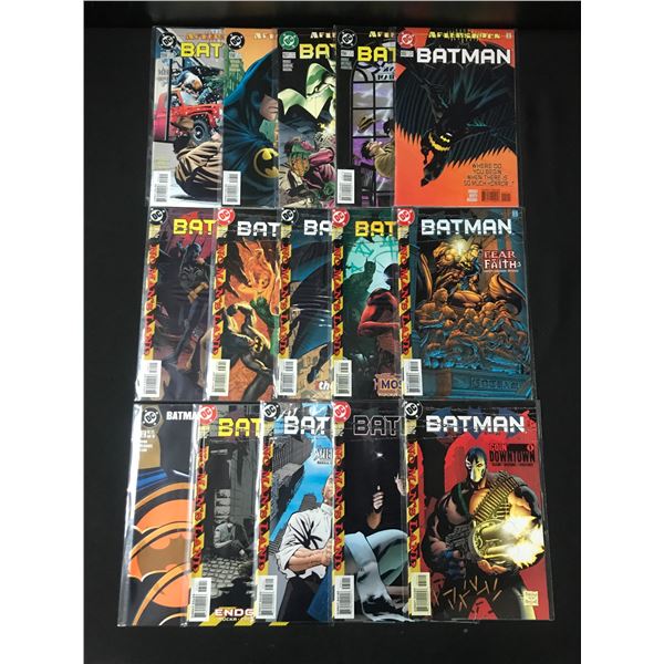 LOT OF 15 BATMAN BASED COMICS - DC COMICS