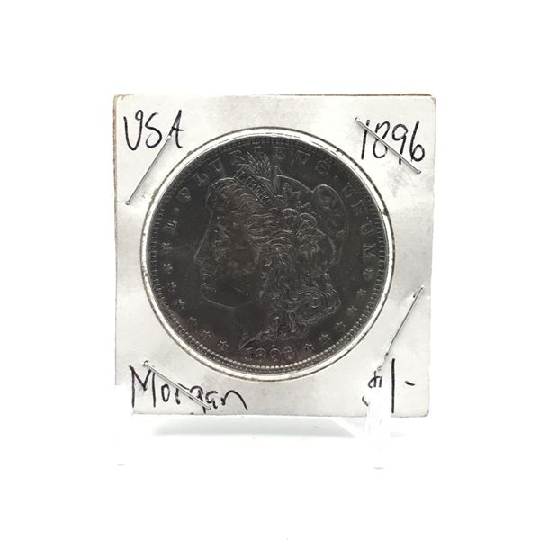 MORGAN USA SILVER DOLLAR - 1896