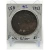 Image 1 : PEACE USA SILVER DOLLAR - 1923