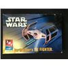 Image 1 : AMT STAR WARS DARTH VADER'S TIE FIGHTER MODEL KIT IN ORIGINAL BOX