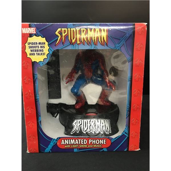 SPIDERMAN ANIMATED PHONE IN ORIGINAL PACKAGING