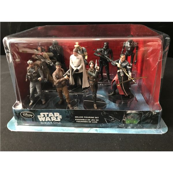 STAR WARS ROGUE ONE DELUXE FIGURINE SET IN ORIGINAL PACKAGING