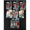 Image 1 : LOT OF 7 STAR WARS ACTION FIGURES IN ORIGINAL PACKAGING
