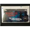 Image 1 : TOPPS STRANGER THINGSWELCOME TO THE UPSIDE DOWN SEALED HOBBY TRADING CARDS BOX