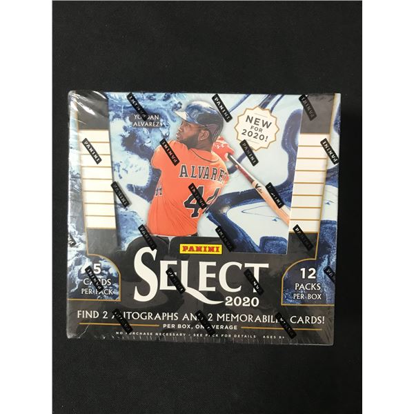 2020 PANINI SELECT BASEBALL SEALED HOBBY TRADING CARDS BOX