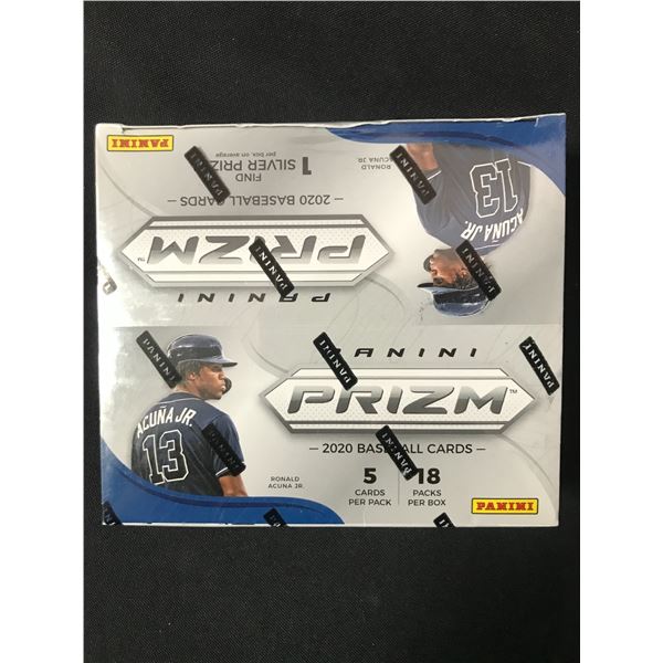 2020 PANINI PRIZM BASEBALL SEALED TRADING CARDS BOX