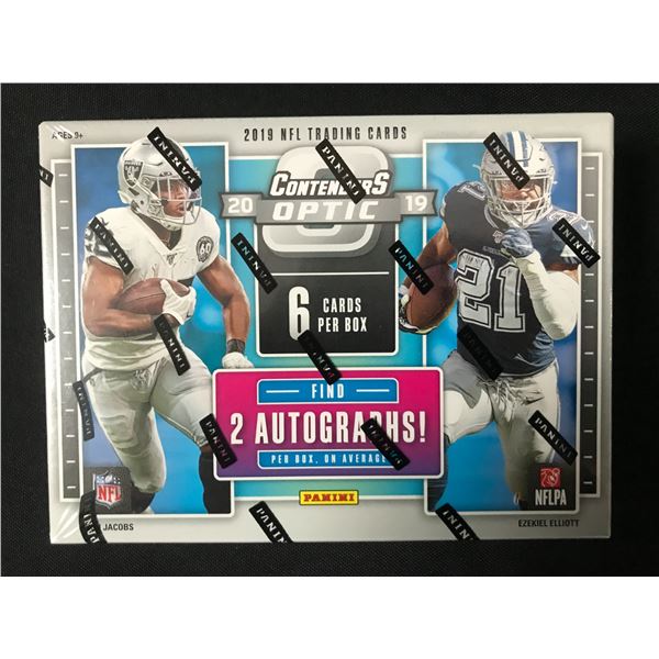 2019 PANINI CONTENDERS OPTICS FOOTBALL SEALED TRADING CARDS BOX