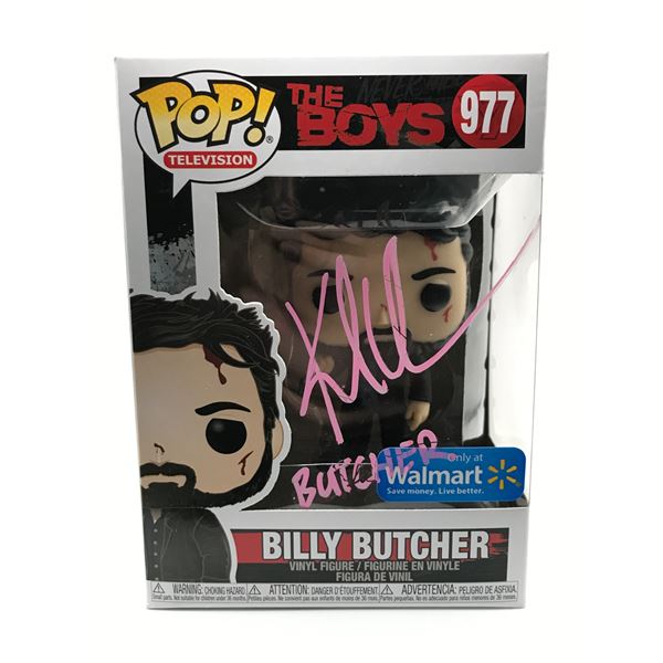 KARL URBAN SIGNED BILLY BUTCHER FUNKO POP - WWOC COA