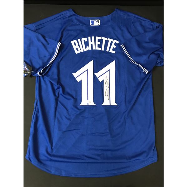 BO BICHETTE SIGNED TORONTO BLUE JAYS CUSTOM JERSEY - ACE COA