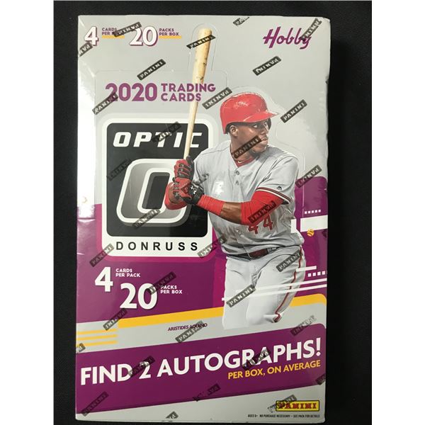 2020 PANINI OPTIC DONRUS BASEBALL SEALED HOBBY TRADING CARDS BOX