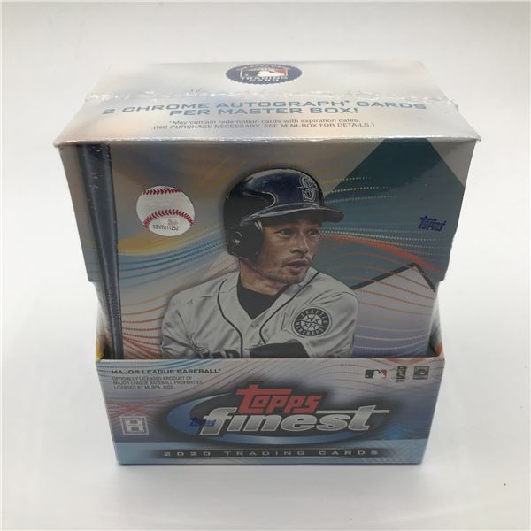 2020 TOPPS FINEST BASEBALL SEALED TRADING CARDS BOX