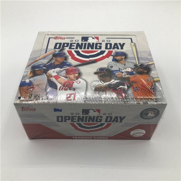 2020 TOPPS BASEBALL OPENING DAY SEALED TRADING CARDS BOX