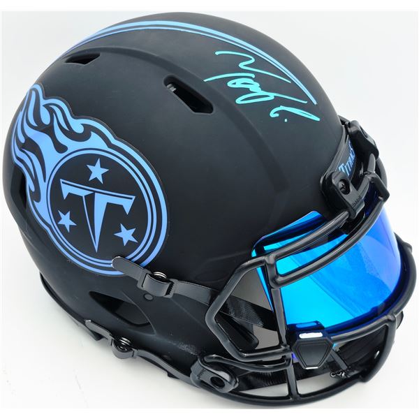 TONY POLLARD SIGNED TENNESSEE TITANS FULL SIZE HELMET (BECKETT COA)