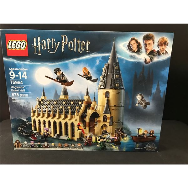 SEALED HARRY POTTER LEGO 75954 HOGWARTS GREAT HALL SET IN ORIGINAL PACKAGING