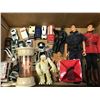 Image 1 : BOX OF ASSORTED ACTION FIGURES
