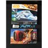 Image 1 : LOT OF 2 STAR WARS SPACECRAFT IN ORIGINAL PACKAGING