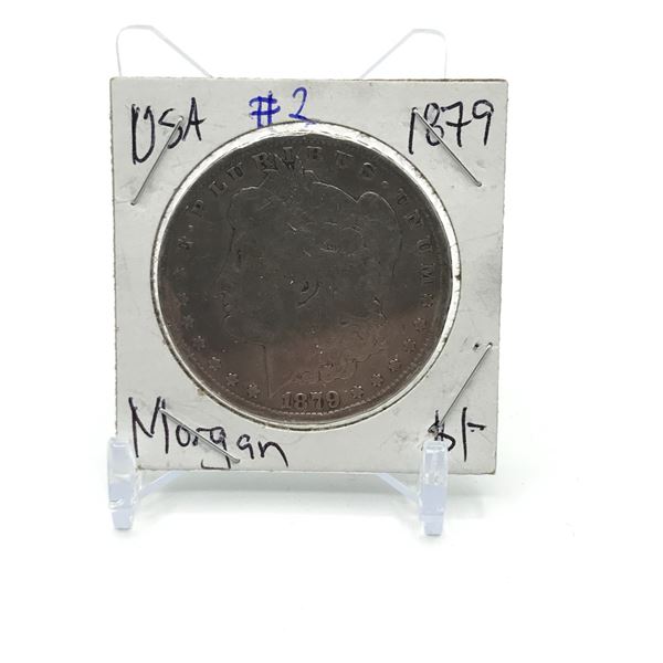 MORGAN USA SILVER DOLLAR - 1879