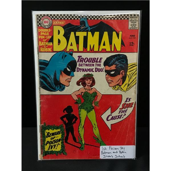 BIG KEY BATMAN NO.181 1ST POISON IVY - DC COMICS