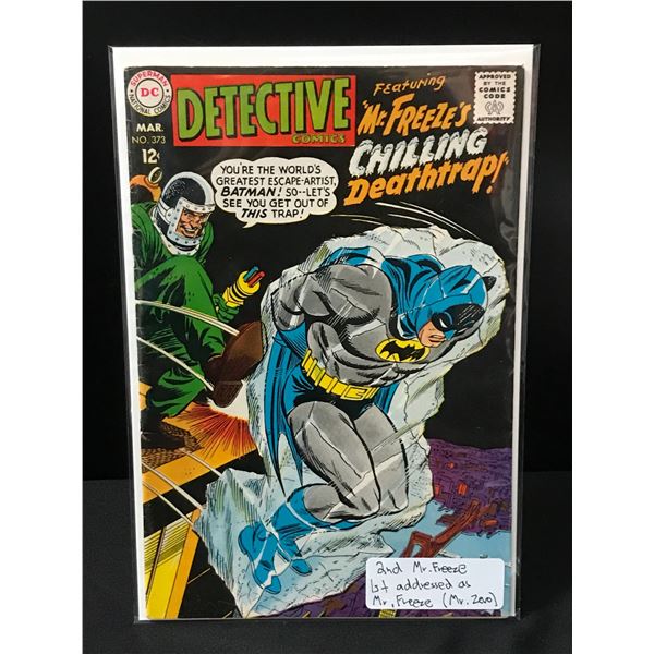 DETECTIVE COMICS #373 2ND MR.FREEZE - DC COMICS