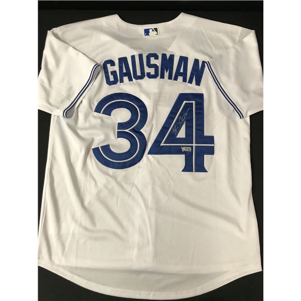 KEVIN GAUSMAN SIGNED TORONTO BLUE JAYS CUSTOM JERSEY - ACE COA