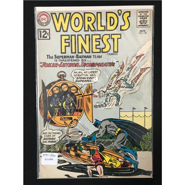 WORLD'S FINEST #129 (1962) - DC COMICS