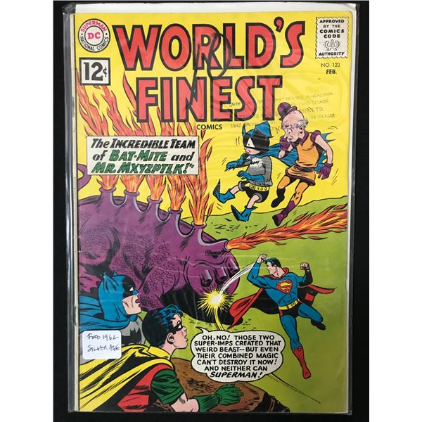 WORLD'S FINEST #123 (1962) - DC COMICS