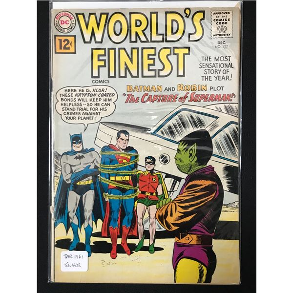 WORLD'S FINEST #122 (1961) - DC COMICS