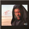 Image 1 : RAY PARK SIGNED DARTH MAUL 8X10 - WWOC COA