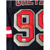 Image 2 : WAYNE GRETZKY SIGNED CUSTOM NEW YORK RANGES JERSEY - AUTOGRAPH ADDICTS COA