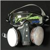 Image 1 : BRYAN CRANSTON AND DEAN NORRIS DUAL SIGNED GAS MASK - KB/WWOC  COA